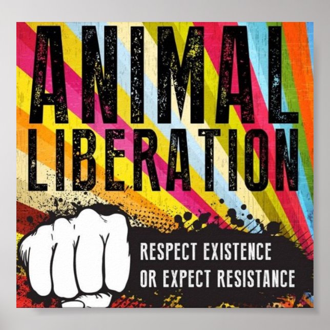 Animal Liberation Poster (Front)