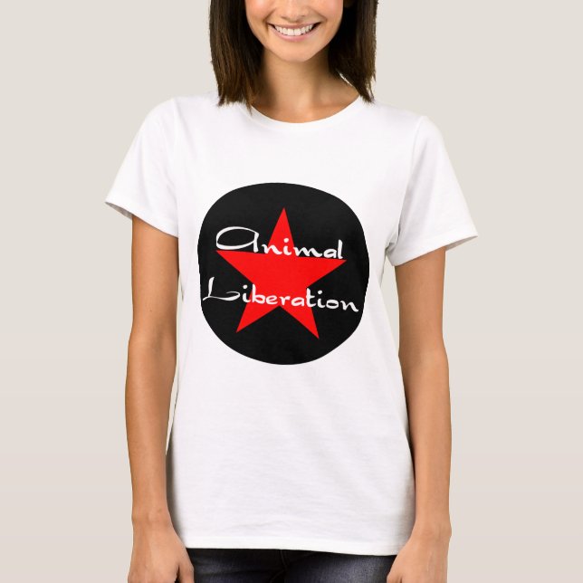 animal liberation T-Shirt (Front)