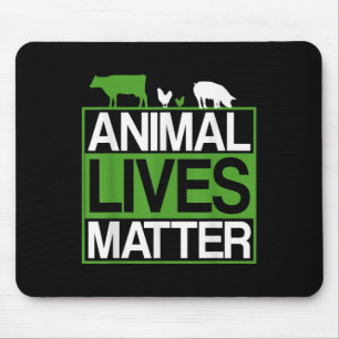 Animal Lives Animal Protection Vegetarians Environ Mouse Mat
