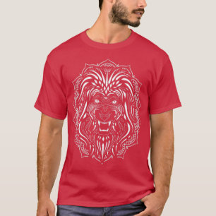Animal Lover African Mandala Zoo Lion T-Shirt