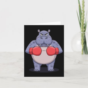 Animal Lover Boxing Match Sport Fighting Boxer 2  Card