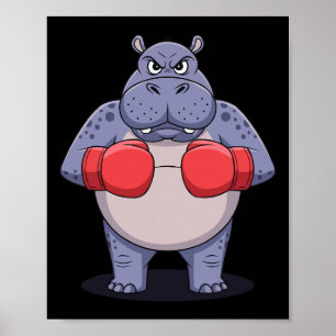 Animal Lover Boxing Match Sport Fighting Boxer 2  Poster