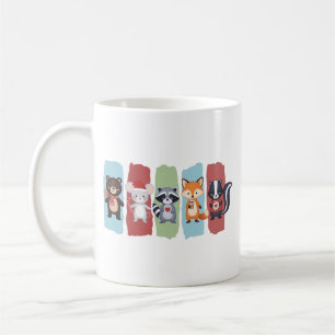 Animal Lover Christmas Racoon Opossum Winter Coffee Mug