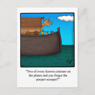 Animal Lover Humour Postcard "Spectickles"