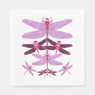 Animal lover insect animal gift dragonfly napkin