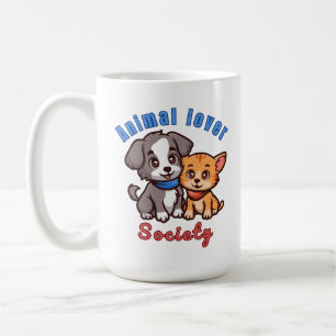 Animal lover society for animal lover coffee mug