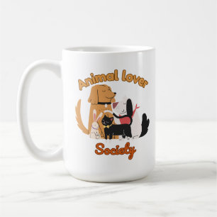 Animal Lover Society for Pet lover  Coffee Mug