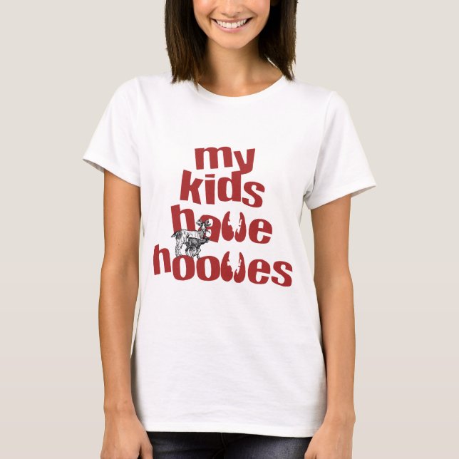 Animal Lovers Funny Goat Apparel T-Shirt (Front)