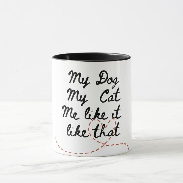 Animal lovers mug (Center)