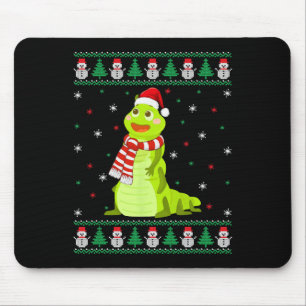Animal Matching Family Ugly Christmas Sweater Mouse Mat