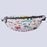 Animal Menagerie Bum Bags<br><div class="desc">All sorts of fun wild,  jungle,  farm,  safari and pet animals and birds.  Original art by Nic Squirrell.</div>