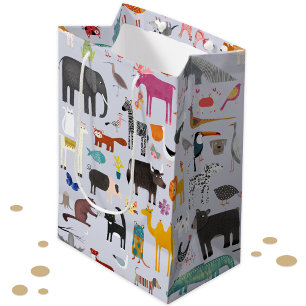 Animal Menagerie Medium Gift Bag