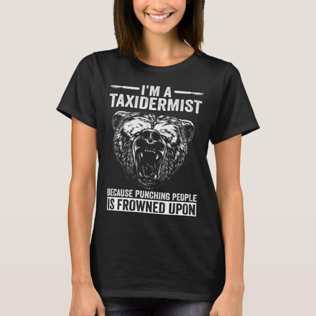 Animal Mounting And Taxidermy Professional T-Shirt (Front)