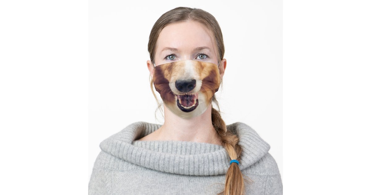 Animal Nose Mask Sheltie Dog | Zazzle