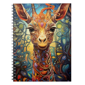 Animal Notebook In Vitral Art