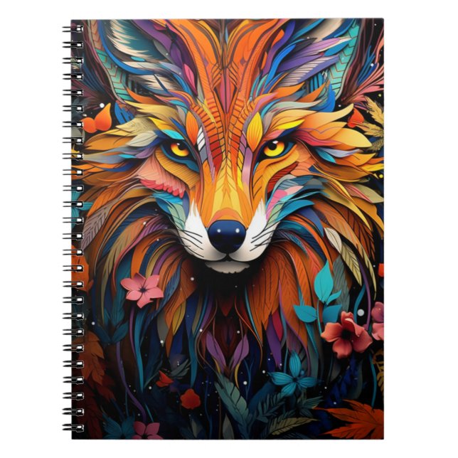 Animal Notebook In Vitral Art (Front)