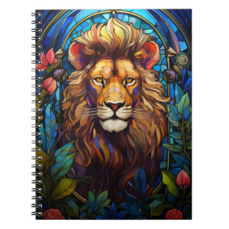 Animal Notebook In Vitral Art