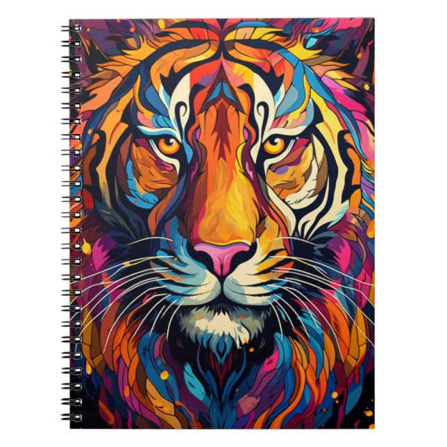 Animal Notebook In Vitral Art (Front)