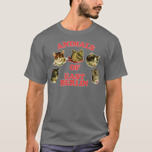 Animal Of East Berlin Retro Style Cat Lover Gift T-Shirt