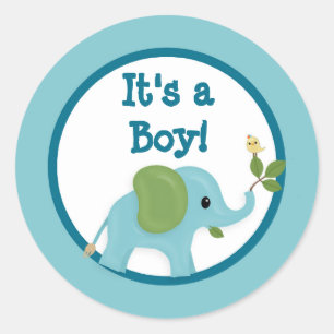 Animal Parade Baby Shower sticker APK#4 elephant