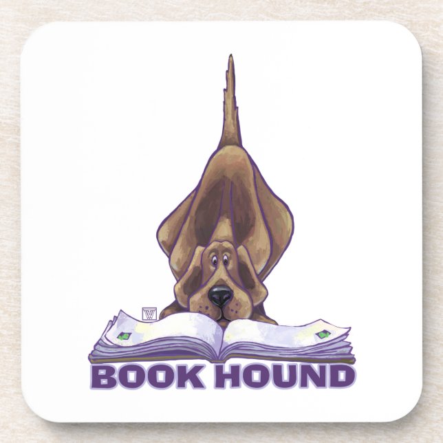 Animal Parade Book Hound Coaster (Front)