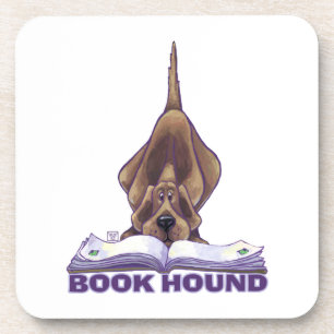 Animal Parade Book Hound Coaster