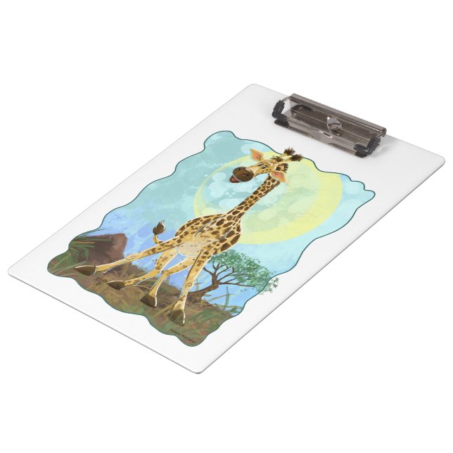 Animal Parade Giraffe Clipboard (Angled)