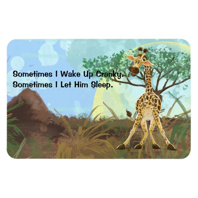 Animal Parade Giraffe Magnet (Horizontal)