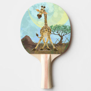 Animal Parade Giraffe Ping Pong Paddle