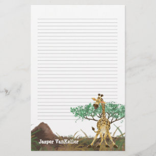 Animal Parade Giraffe Stationery
