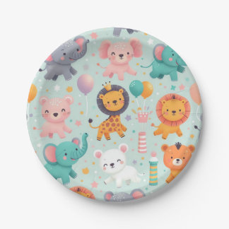 Animal Parade Plate