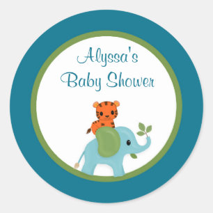 Animal Parade ZOO Baby Shower sticker APK#2 tiger