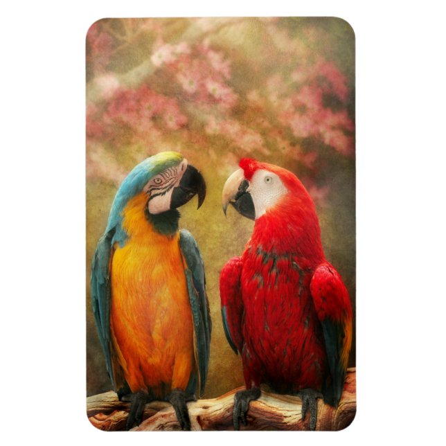 Animal - Parrot - We'll always have parrots Magnet (Vertical)