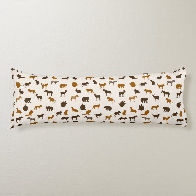 Animal pattern 1 body cushion (Front)