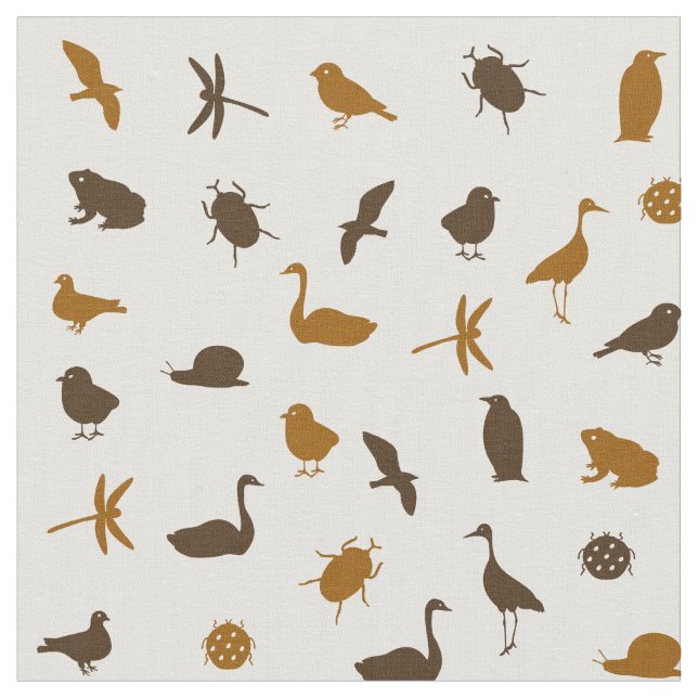 Animal pattern 2 fabric (Close Up)