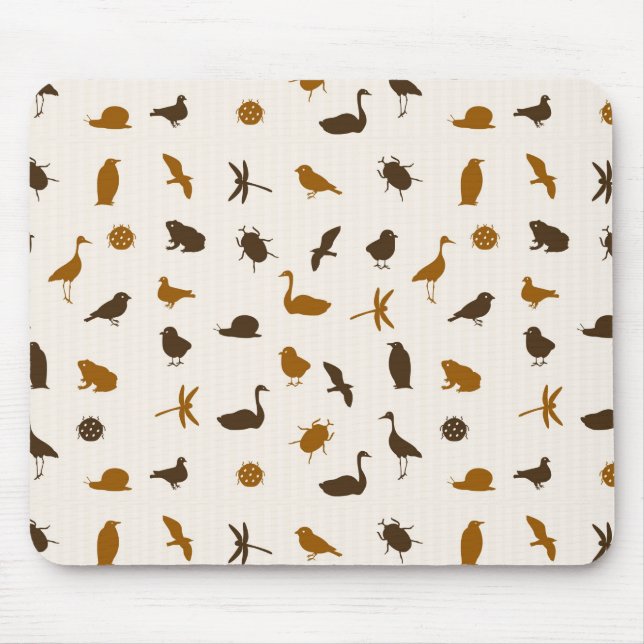 Animal pattern 2 mouse mat (Front)