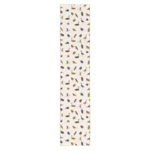 Animal pattern 2 short table runner