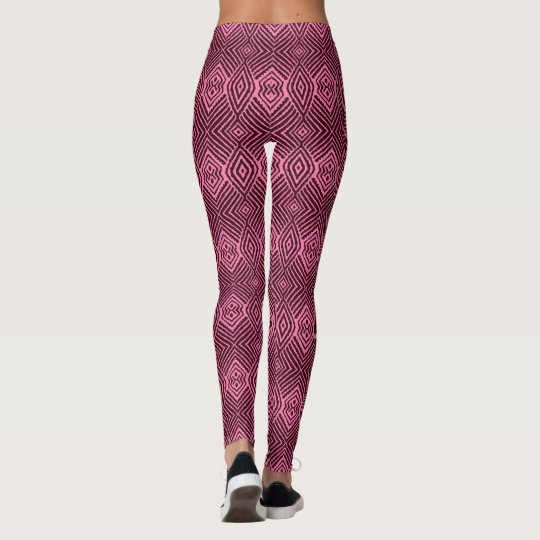 Animal Pattern#48k Designer Purple Tights Legging