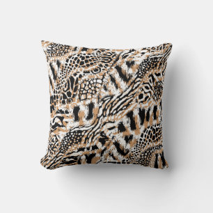 Animal pattern design. Modern leopard pattern desi Cushion