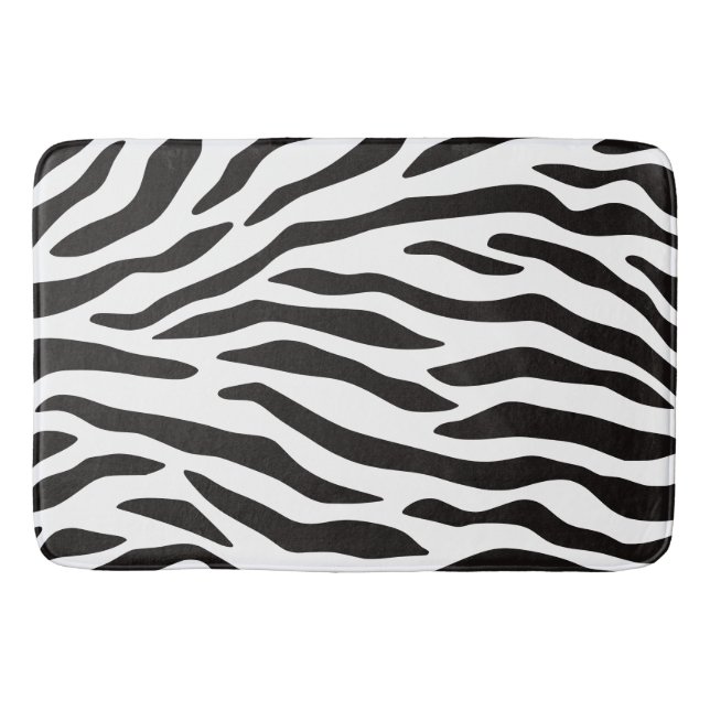 Animal Pattern Print Bath Mat (Front)