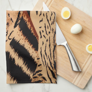 Animal Pattern Tea Towel