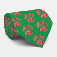Animal Paw Cute Silhouette Cute Green Neck