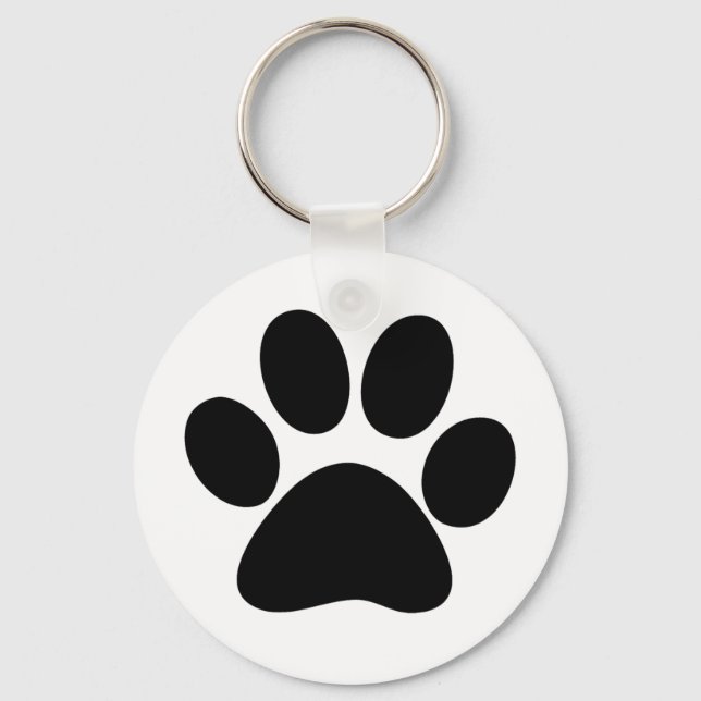 Animal Paw Key Ring (Front)
