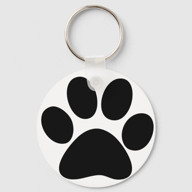 Animal Paw Key Ring (Front)