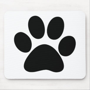 Animal Paw Mouse Mat