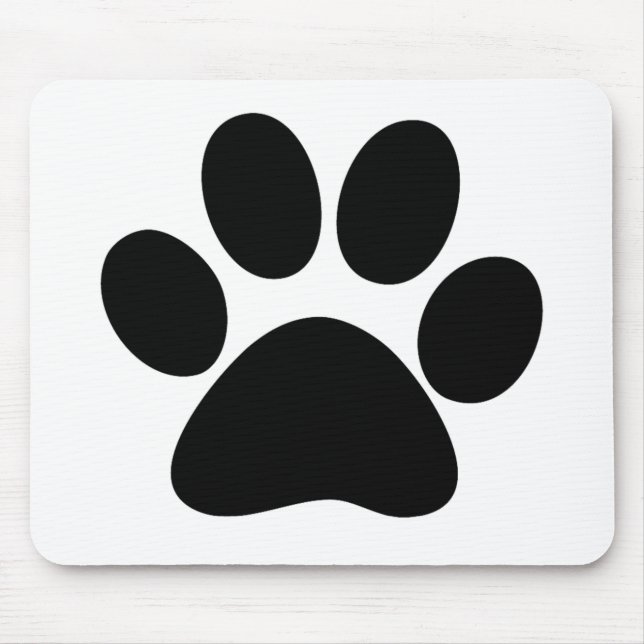 Animal Paw Mouse Mat (Front)