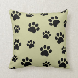 Animal paw print  customisable pillow