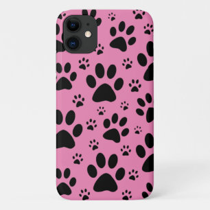 Animal Paw print pattern, make this in any colour! iPhone 11 Case