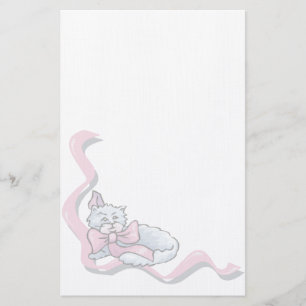 Animal Pet Lovers Cat Stationery