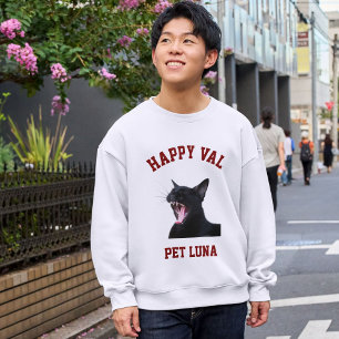 Animal Pet Lovers Happy Valentines Day Gifts DIY Sweatshirt